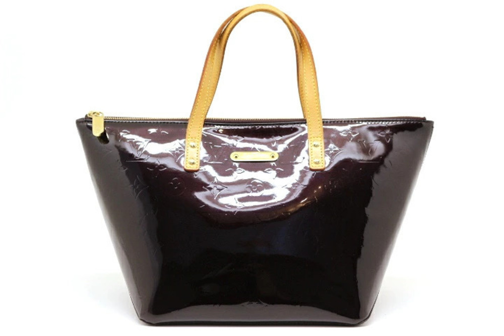 Louis Vuitton Bag Handbag Bellevue Vernis Amarante Purple
